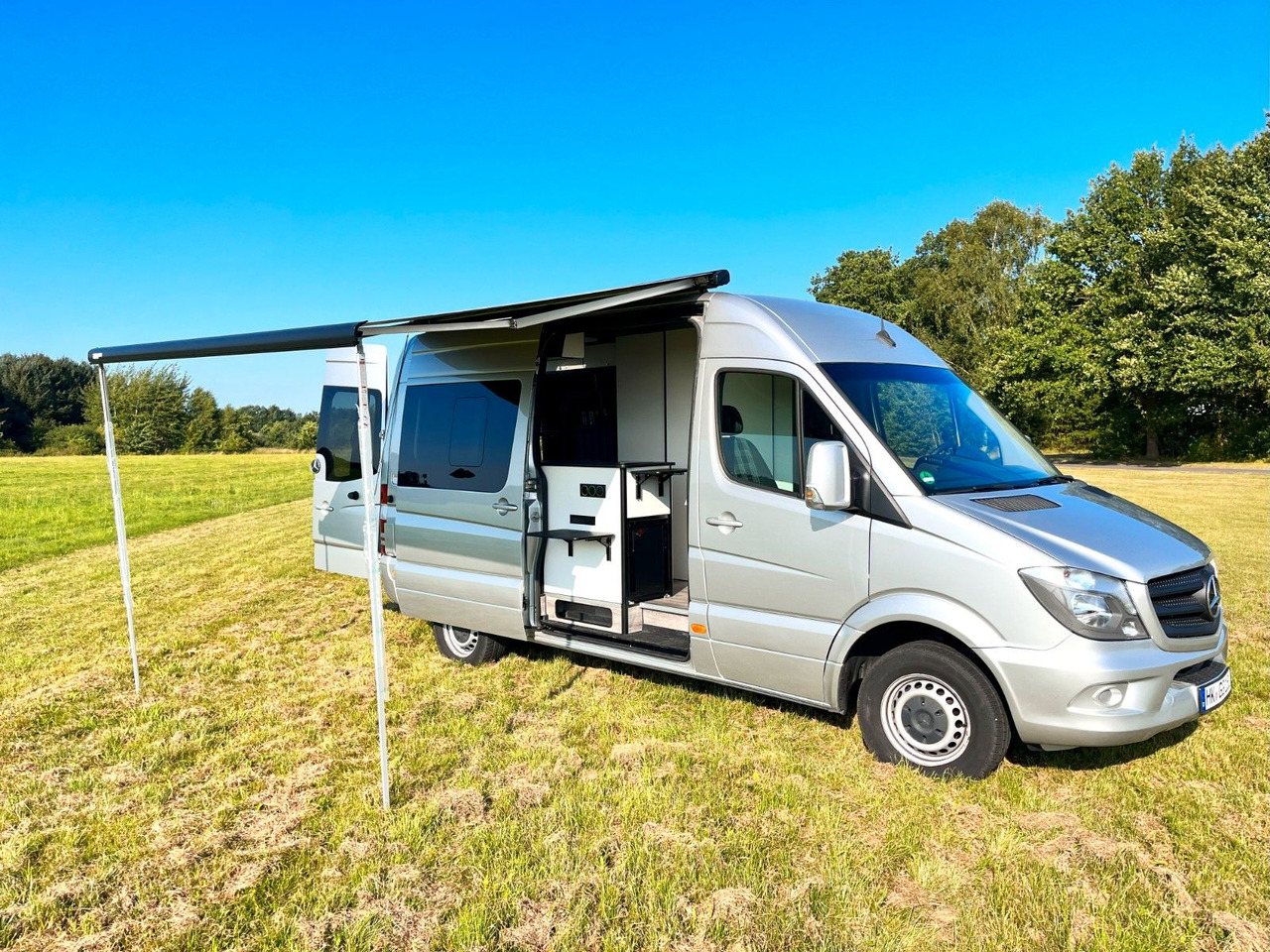 Mercedes-Benz Sprinter 3,5t  Solar / Dusche / WC - Campingbil: bild 1 Mercedes-Benz Sprinter 3,5t  Solar / Dusche / WC - Campingbil: bild 1