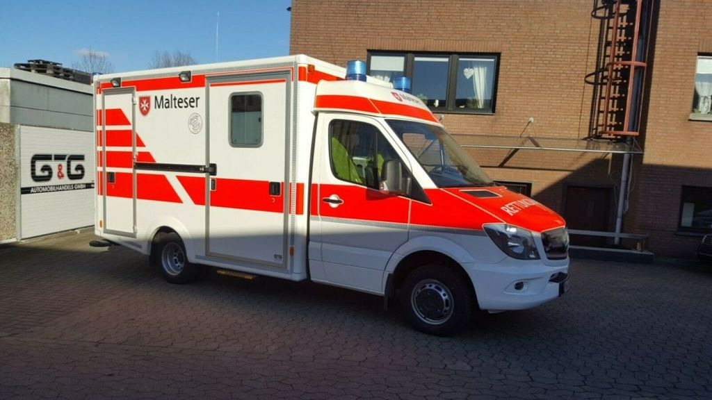 Mercedes-Benz Sprinter 516 / ATM 0km / WAS Koffer - Ambulans: bild 1 Mercedes-Benz Sprinter 516 / ATM 0km / WAS Koffer - Ambulans: bild 1