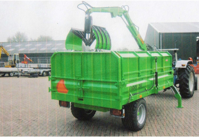 Kipper met opbouwkraan - Tippsläp: bild 5 Kipper met opbouwkraan - Tippsläp: bild 5