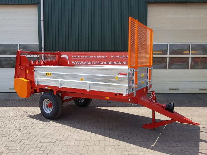 Meststrooier 5T - Nieuw - Kletgödselspridare: bild 1 Meststrooier 5T - Nieuw - Kletgödselspridare: bild 1