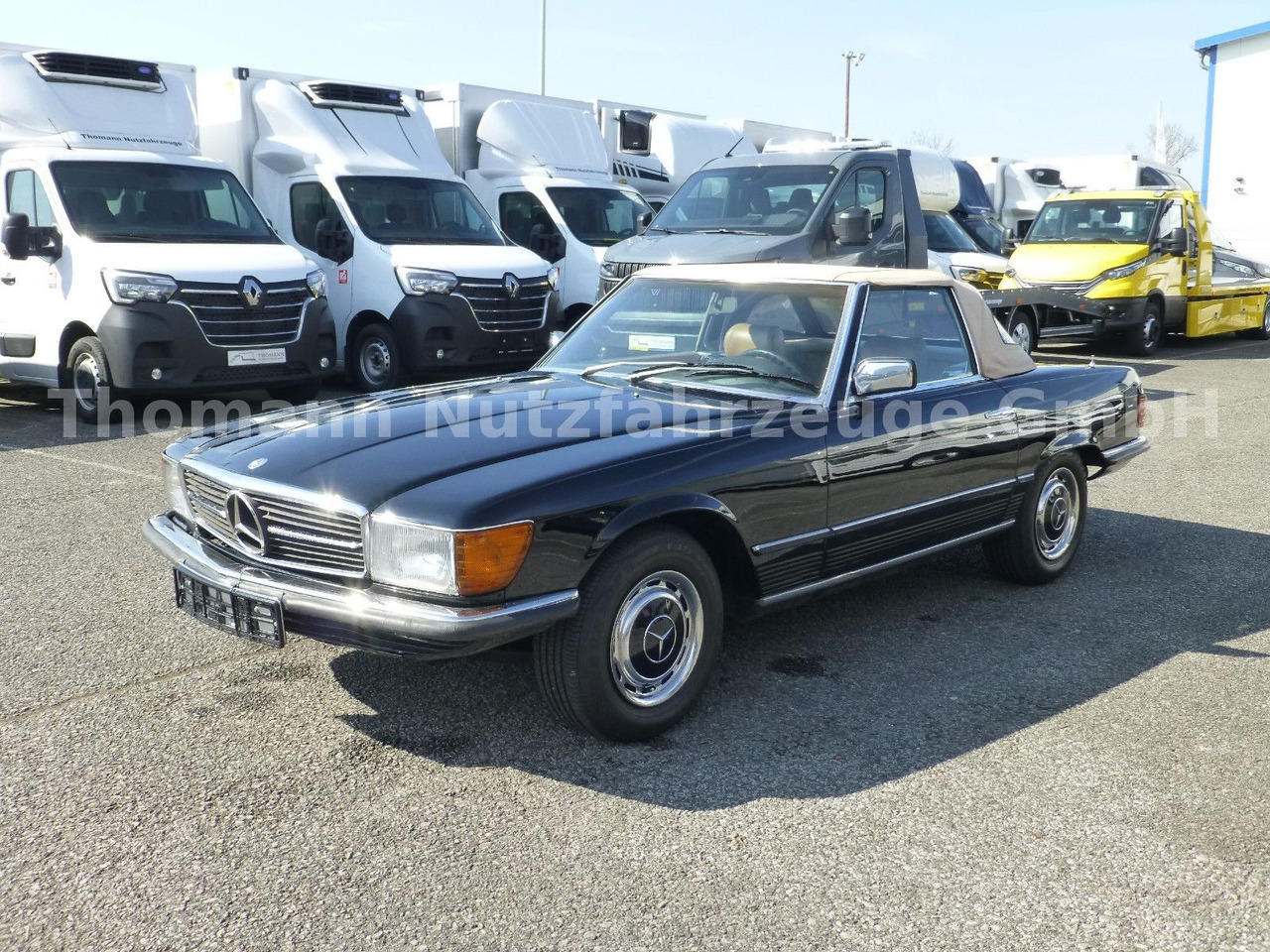 Mercedes-Benz 450 SL 107 Roadster Lack und Verdeck Neu! - Cabriolet: bild 5 Mercedes-Benz 450 SL 107 Roadster Lack und Verdeck Neu! - Cabriolet: bild 5