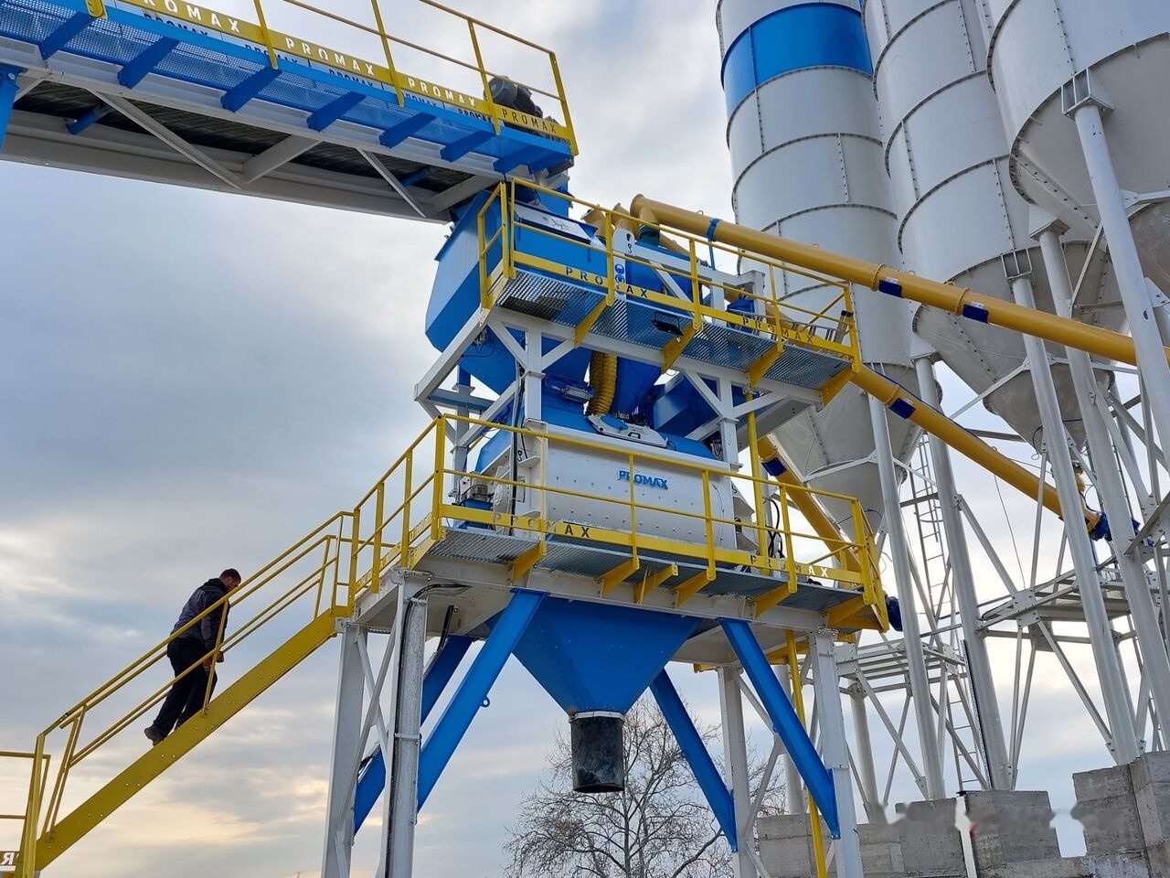 Promax Stationary Concrete Batching Plant S130-TWN (130m/h) - Betongfabrik: bild 3 Promax Stationary Concrete Batching Plant S130-TWN (130m/h) - Betongfabrik: bild 3