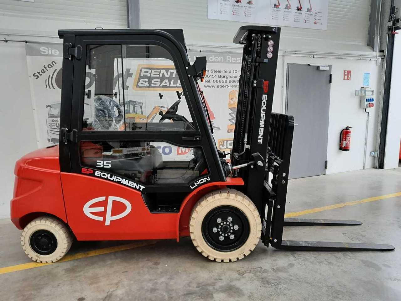 EP Equipment EFL353 / 3,5T / Triplex: 4,80m /ZVG - Eltruck: bild 5 EP Equipment EFL353 / 3,5T / Triplex: 4,80m /ZVG - Eltruck: bild 5