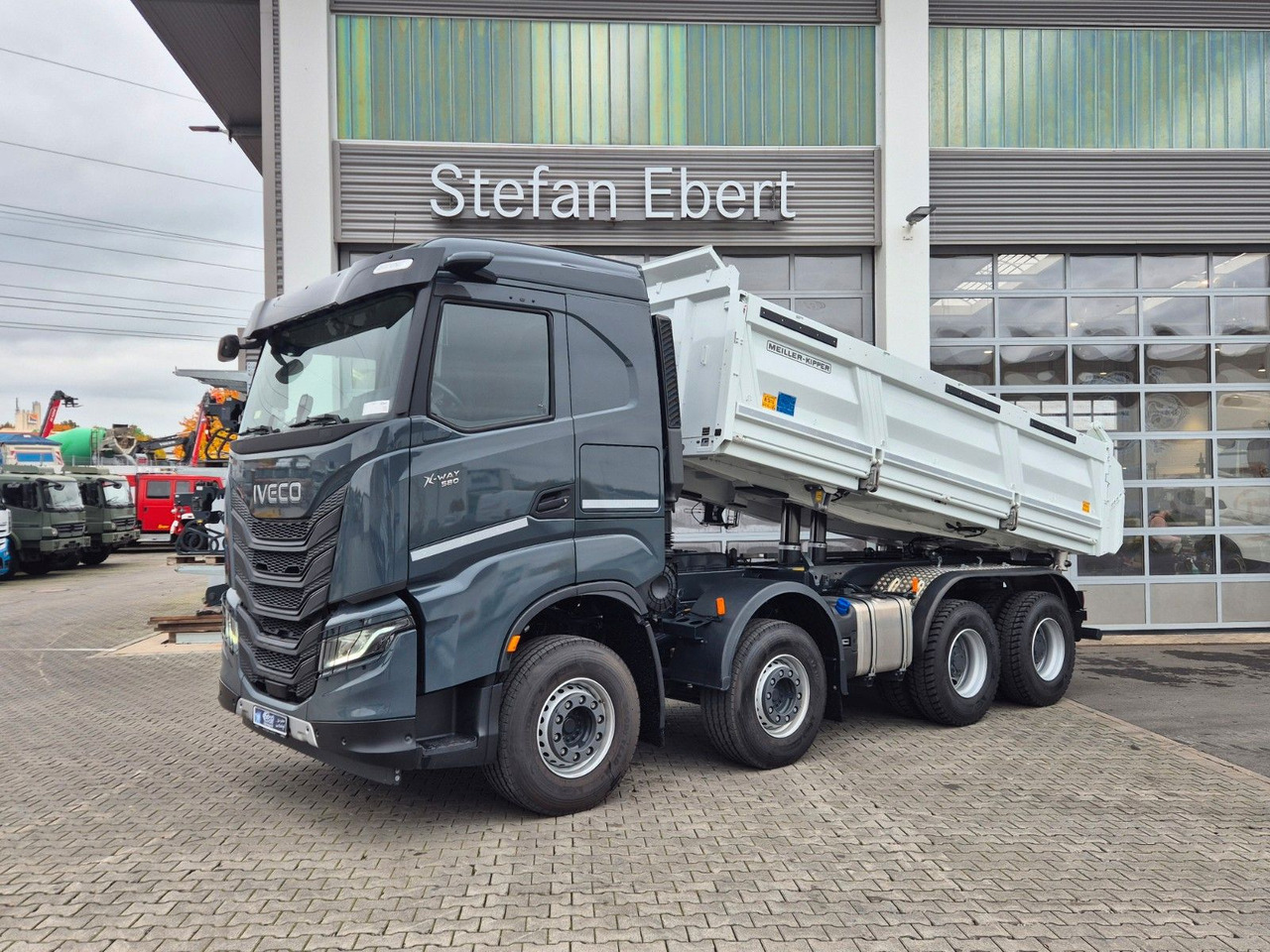 Iveco AS360X58Z HR ON+ 8x4 Meiller Bordmatic AHK - Tippbil lastbil: bild 1 Iveco AS360X58Z HR ON+ 8x4 Meiller Bordmatic AHK - Tippbil lastbil: bild 1