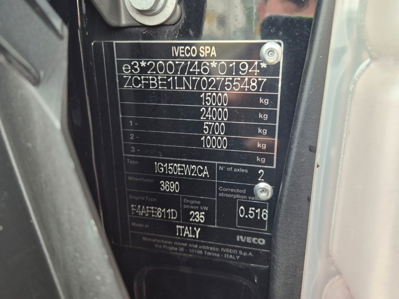 Tippbil lastbil, Kranbil Iveco Eurocargo ML150E32WS 4x4 Kran HMF 1130K Funk AHK: bild 42