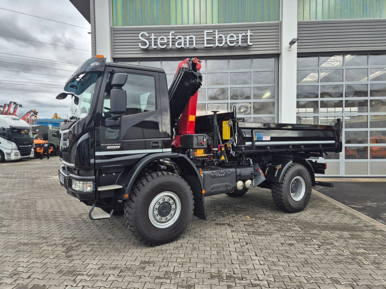 Iveco Eurocargo ML150E32WS 4x4 Kran HMF 1130K Funk AHK - Tippbil lastbil, Kranbil: bild 5 Iveco Eurocargo ML150E32WS 4x4 Kran HMF 1130K Funk AHK - Tippbil lastbil, Kranbil: bild 5