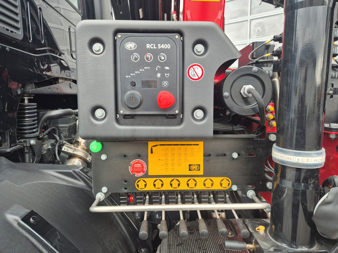 Tippbil lastbil, Kranbil Iveco Eurocargo ML150E32WS 4x4 Kran HMF 1130K Funk AHK: bild 20