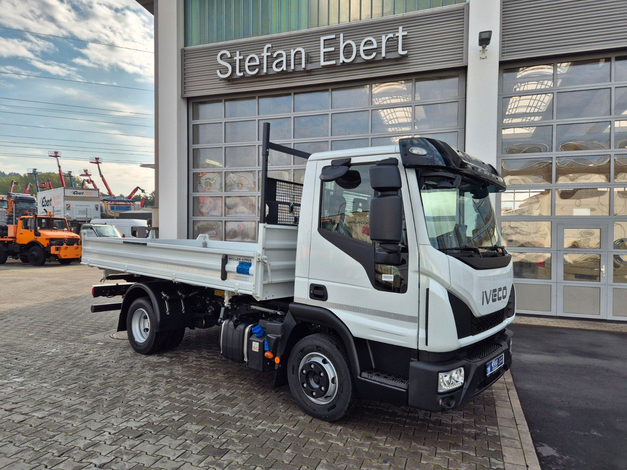Iveco Eurocargo ML80E21 Meiller 2x AHK 3 Sitze Klima - Transportbil med tippflak: bild 5 Iveco Eurocargo ML80E21 Meiller 2x AHK 3 Sitze Klima - Transportbil med tippflak: bild 5
