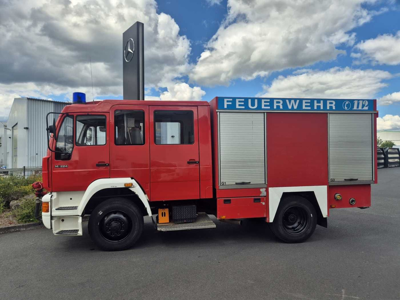 MAN 14.224 4x4 TLF 16/29 Tanklöschfahrzeug Feuerwehr - Lastbil: bild 5 MAN 14.224 4x4 TLF 16/29 Tanklöschfahrzeug Feuerwehr - Lastbil: bild 5