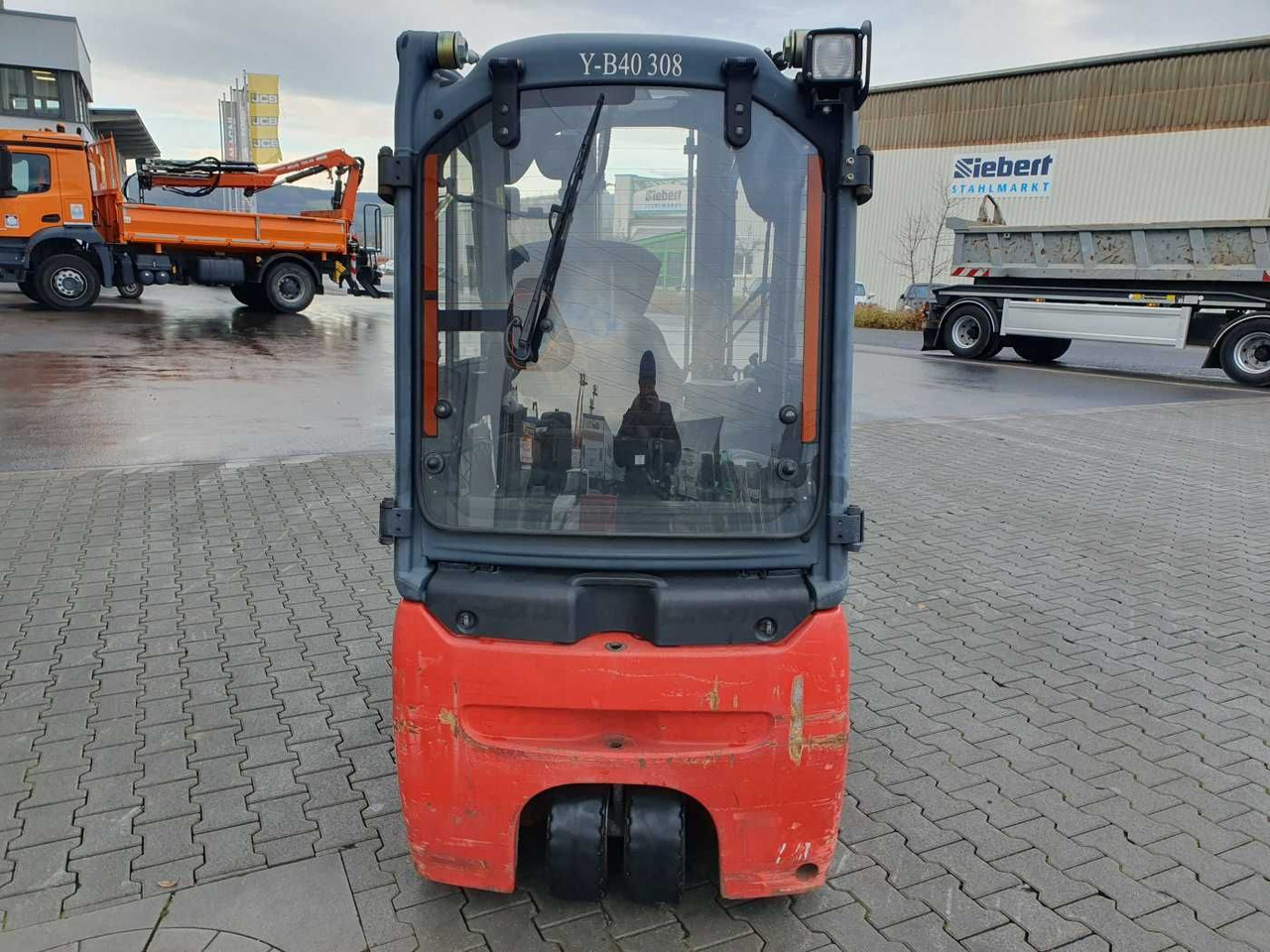 Linde E18 - 01 / Triplex: 4.50m! / SS / nur 5.672h! - Eltruck: bild 5 Linde E18 - 01 / Triplex: 4.50m! / SS / nur 5.672h! - Eltruck: bild 5