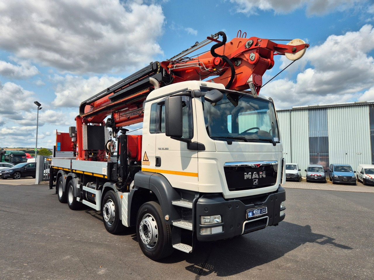 MAN TGS 35.360 8x4 BB Gormach 91000 TECH Funk - Kranbil: bild 3 MAN TGS 35.360 8x4 BB Gormach 91000 TECH Funk - Kranbil: bild 3
