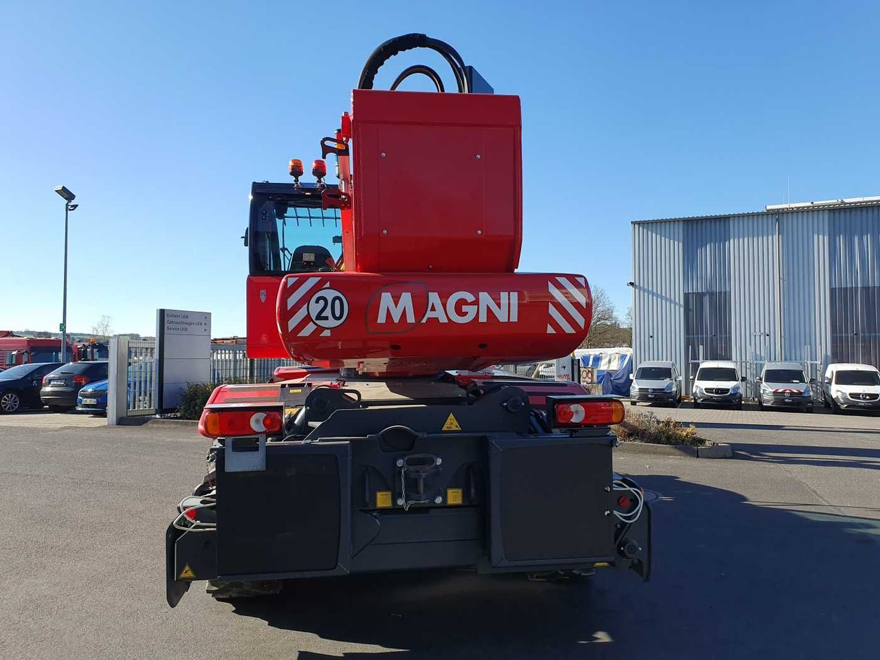 Magni RTH 6.30 Roto + Funk + Klima / nur 119h! - Teleskoplastar: bild 5 Magni RTH 6.30 Roto + Funk + Klima / nur 119h! - Teleskoplastar: bild 5