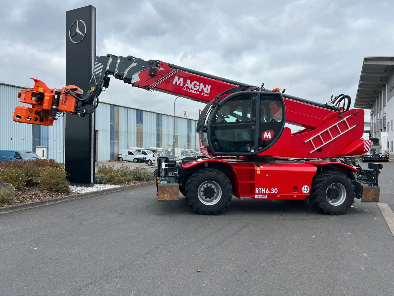 Magni RTH 6.30 SH / Fällkran / Westtech CS750 - Teleskoplastar: bild 3 Magni RTH 6.30 SH / Fällkran / Westtech CS750 - Teleskoplastar: bild 3