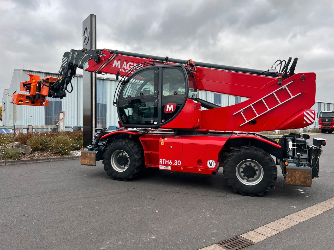 Magni RTH 6.30 SH / Fällkran / Westtech CS750 - Teleskoplastar: bild 4 Magni RTH 6.30 SH / Fällkran / Westtech CS750 - Teleskoplastar: bild 4