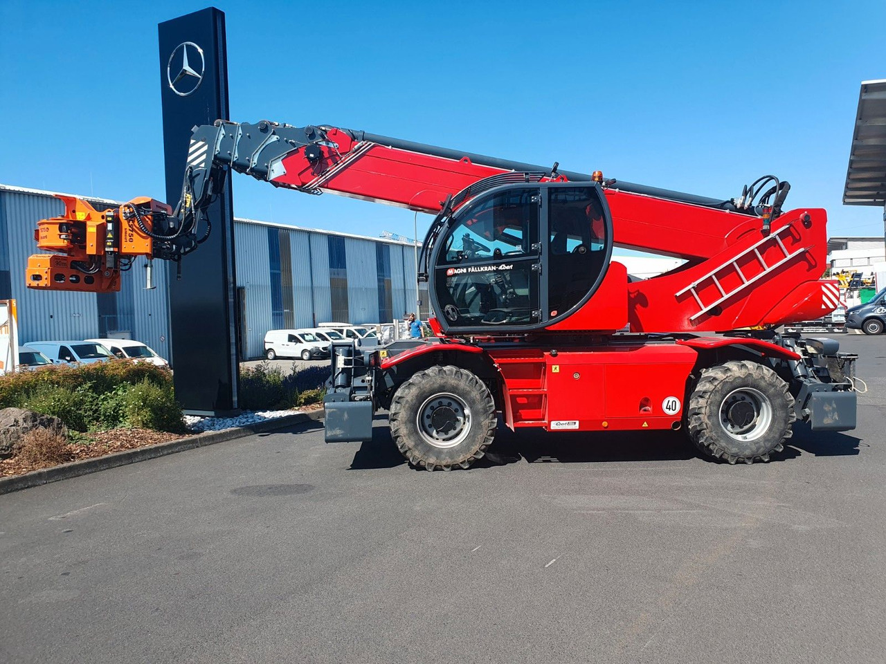 Magni RTH 6.30 SH / Fällkran / nur 1.340h / 2021 - Teleskoplastar: bild 3 Magni RTH 6.30 SH / Fällkran / nur 1.340h / 2021 - Teleskoplastar: bild 3