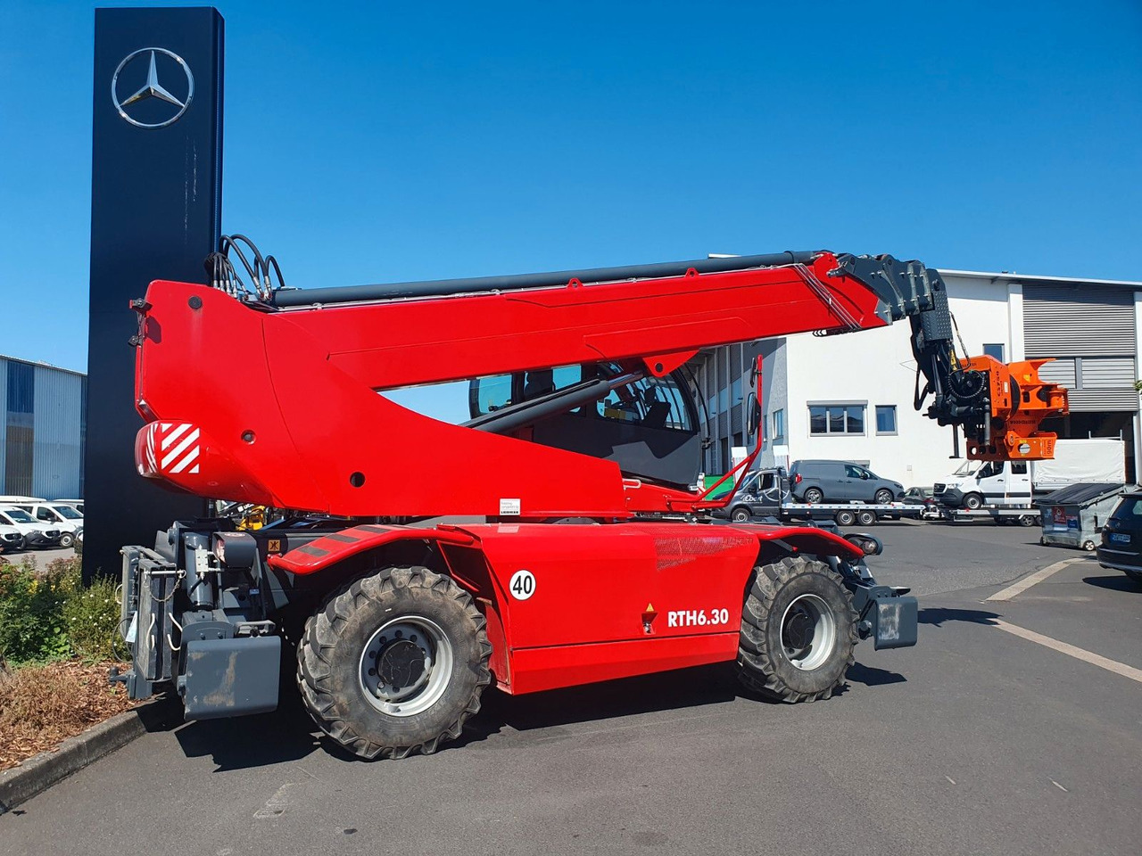 Teleskoplastar Magni RTH 6.30 SH / Fällkran / nur 1.340h / 2021: bild 6 Teleskoplastar Magni RTH 6.30 SH / Fällkran / nur 1.340h / 2021: bild 6