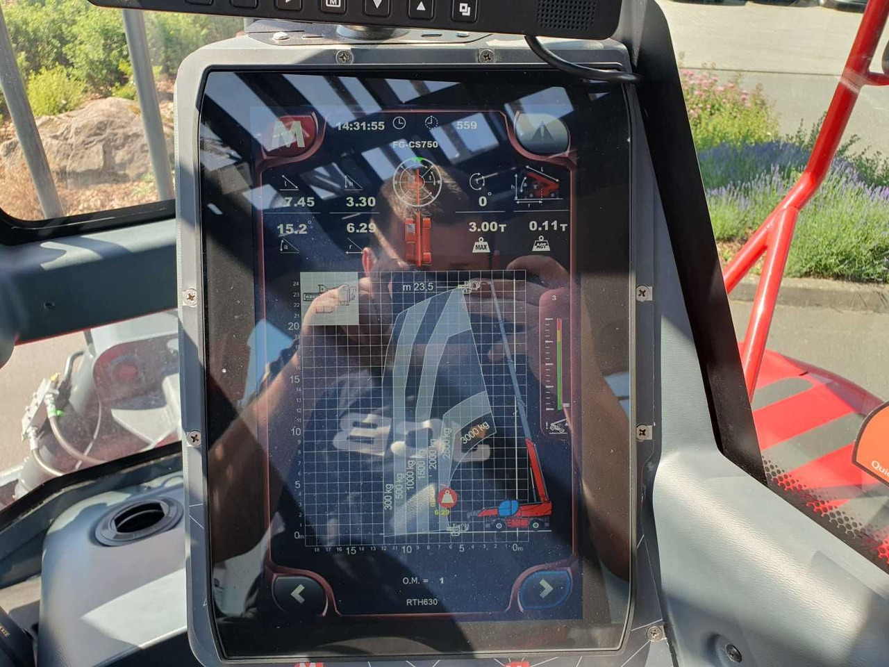 Teleskoplastar Magni RTH 6.30 SH / Fällkran / nur 559h / 2022: bild 13 Teleskoplastar Magni RTH 6.30 SH / Fällkran / nur 559h / 2022: bild 13