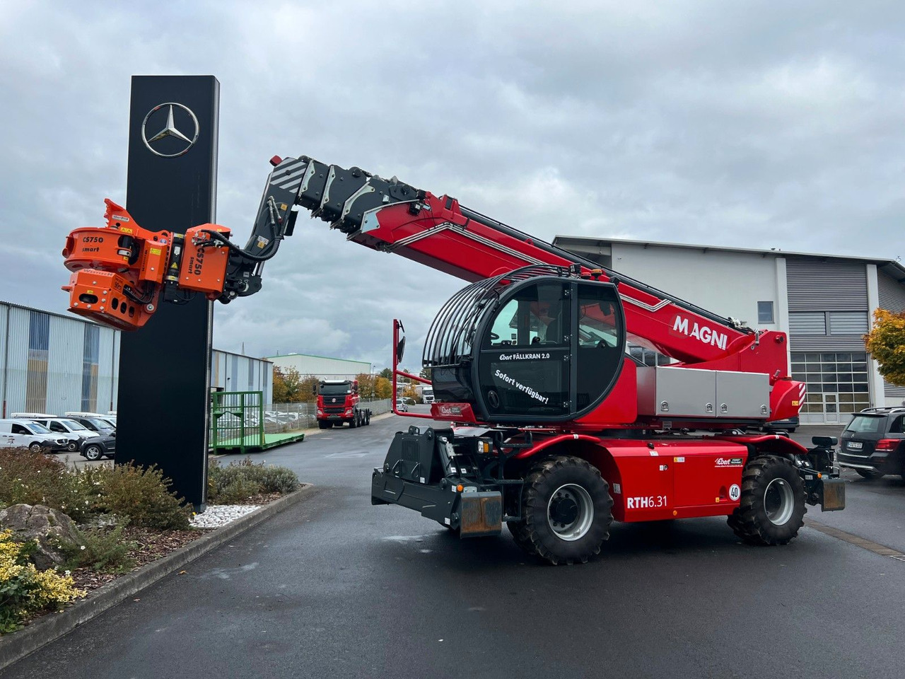 Magni RTH 6.31 SH / Fällkran 2 / Westtech CS750 - Teleskoplastar: bild 1 Magni RTH 6.31 SH / Fällkran 2 / Westtech CS750 - Teleskoplastar: bild 1