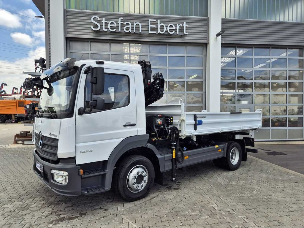 Mercedes-Benz Atego 1224 KK Kipper+Kran+Funk+Greifersteuerung  - Tippbil lastbil, Kranbil: bild 2 Mercedes-Benz Atego 1224 KK Kipper+Kran+Funk+Greifersteuerung  - Tippbil lastbil, Kranbil: bild 2