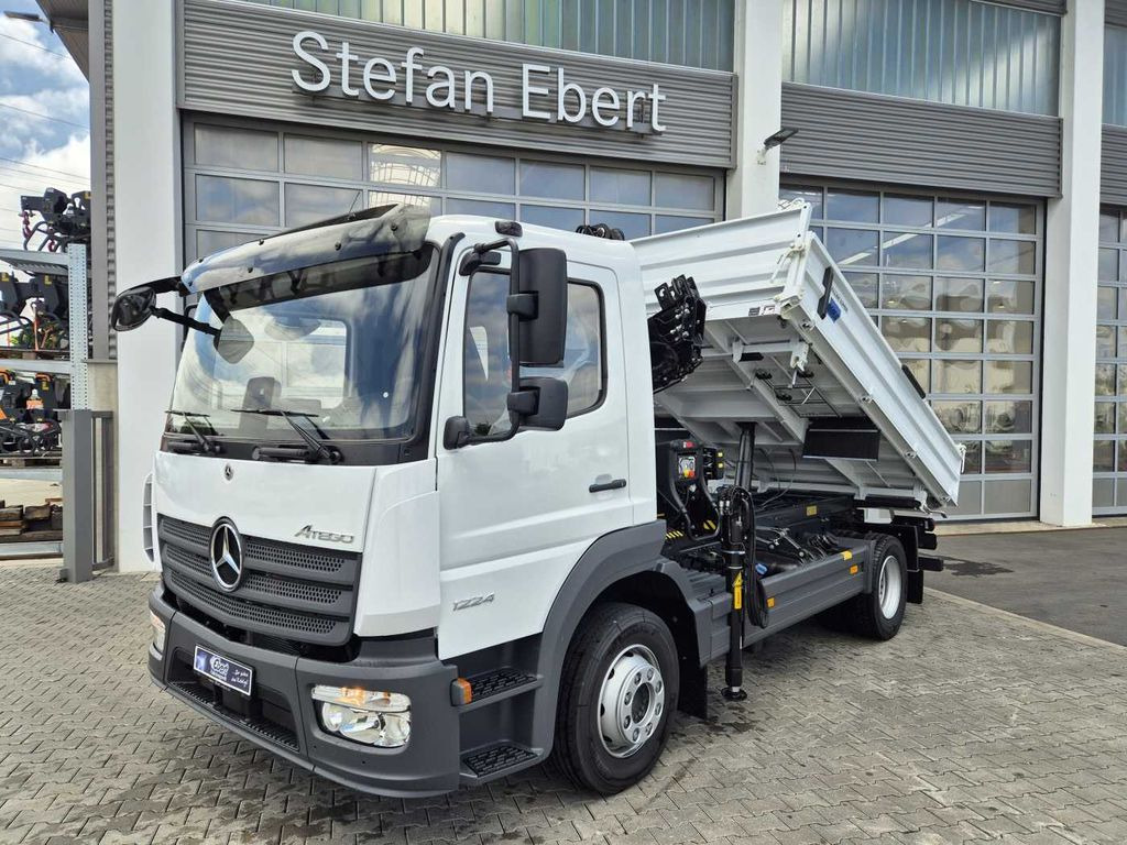 Mercedes-Benz Atego 1224 KK Kipper+Kran+Funk+Greifersteuerung  - Tippbil lastbil, Kranbil: bild 1 Mercedes-Benz Atego 1224 KK Kipper+Kran+Funk+Greifersteuerung  - Tippbil lastbil, Kranbil: bild 1