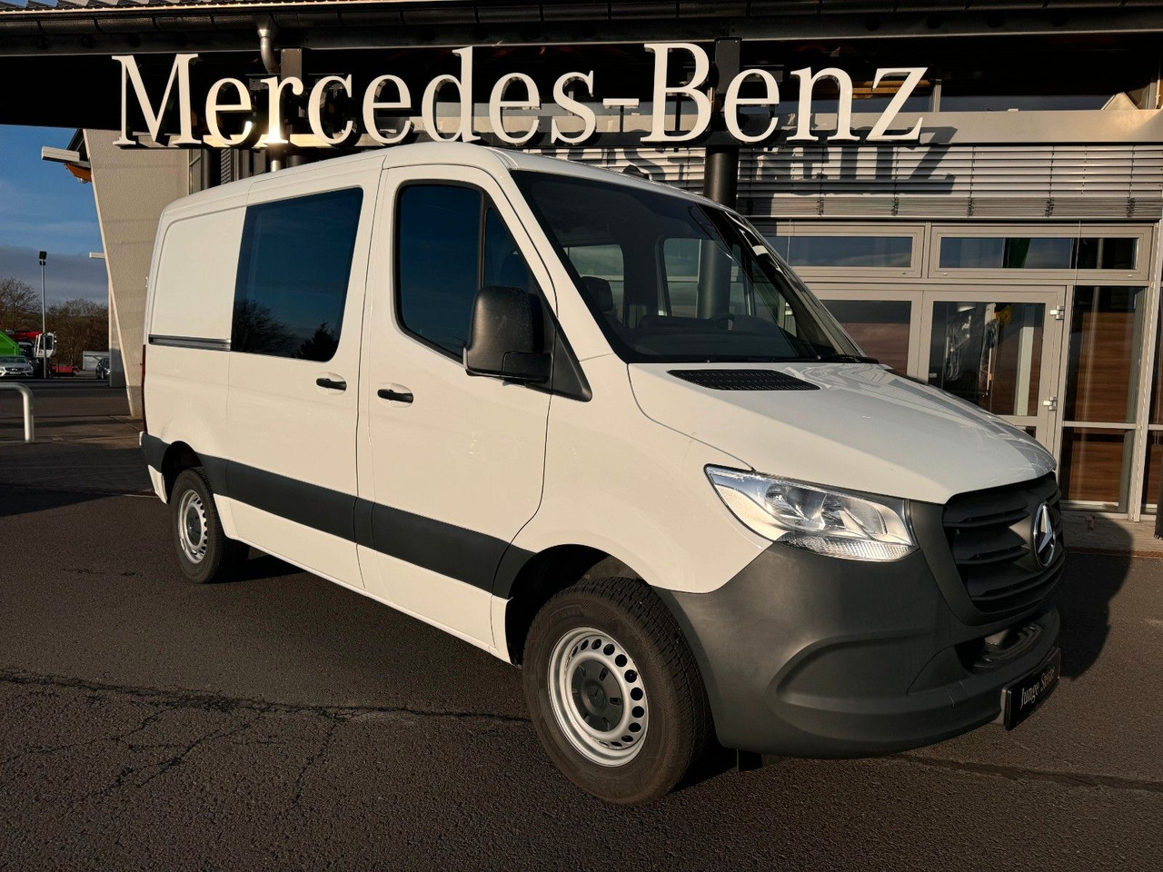 Mercedes-Benz Sprinter 315 CDI Kompakt Flachdach Mixto/DoKa - Skåpbil, Dubbelhytt transportbil: bild 1 Mercedes-Benz Sprinter 315 CDI Kompakt Flachdach Mixto/DoKa - Skåpbil, Dubbelhytt transportbil: bild 1