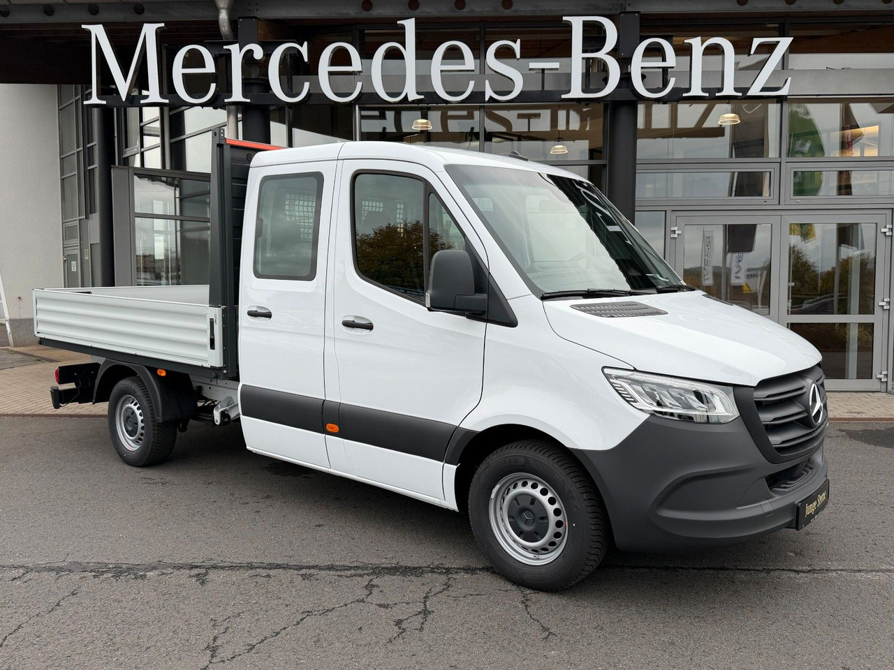 Mercedes-Benz Sprinter 319 CDI 3665 DoKa AHK Klima LED - Transportbil med flak, Dubbelhytt transportbil: bild 1 Mercedes-Benz Sprinter 319 CDI 3665 DoKa AHK Klima LED - Transportbil med flak, Dubbelhytt transportbil: bild 1