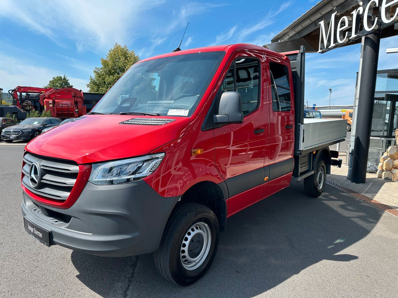 Mercedes-Benz Sprinter 319 CDI 4x4 DoKa Klima AHK3,5to - Transportbil med flak, Dubbelhytt transportbil: bild 3 Mercedes-Benz Sprinter 319 CDI 4x4 DoKa Klima AHK3,5to - Transportbil med flak, Dubbelhytt transportbil: bild 3