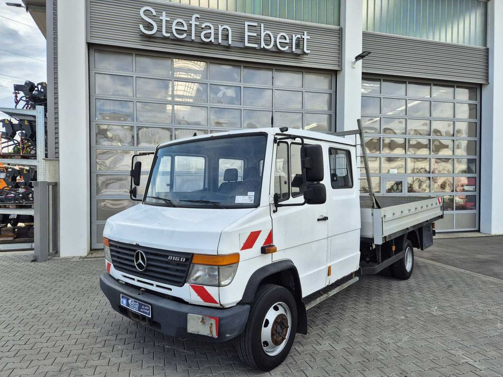 Mercedes-Benz Vario 816 DK DoKa 4x2 Pritsche 2x AHK  - Transportbil med flak, Dubbelhytt transportbil: bild 1 Mercedes-Benz Vario 816 DK DoKa 4x2 Pritsche 2x AHK  - Transportbil med flak, Dubbelhytt transportbil: bild 1