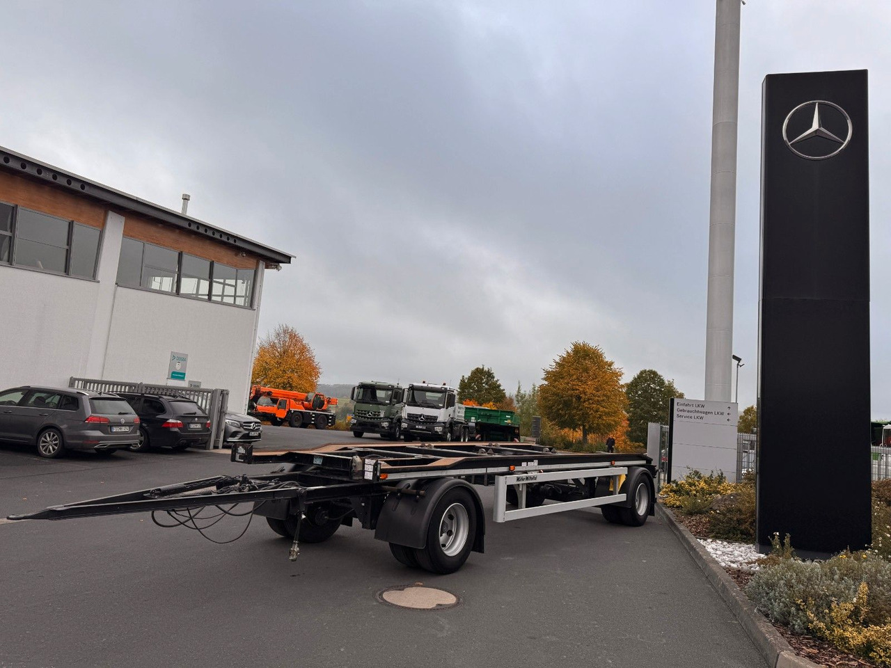 Müller-Mitteltal RA-T 18,0 Containerfahrgestell - Chassi trailer: bild 2 Müller-Mitteltal RA-T 18,0 Containerfahrgestell - Chassi trailer: bild 2