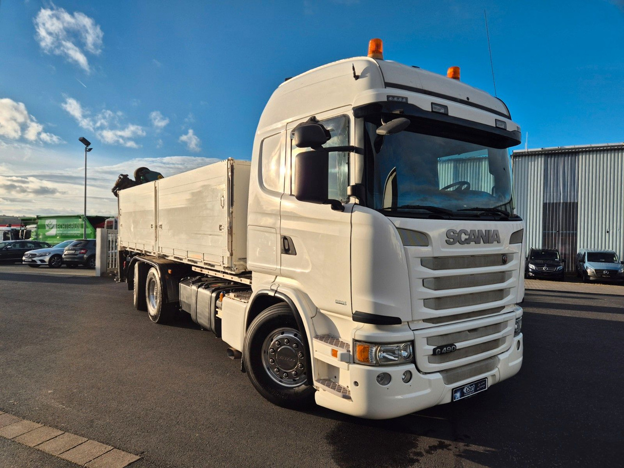 Scania G490 LB6x2*4HNB Palfinger PK 18002-EH D Funk AHK - Tippbil lastbil, Kranbil: bild 3 Scania G490 LB6x2*4HNB Palfinger PK 18002-EH D Funk AHK - Tippbil lastbil, Kranbil: bild 3