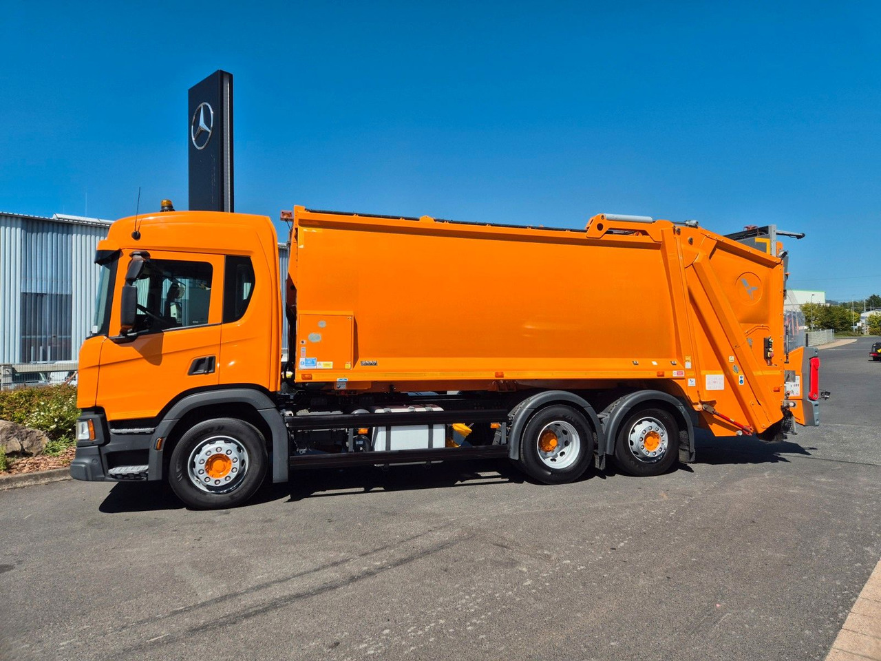 Scania P 320 B6x2*4NA Olympus 21 W ASF Hecklader - Sopbil: bild 4 Scania P 320 B6x2*4NA Olympus 21 W ASF Hecklader - Sopbil: bild 4