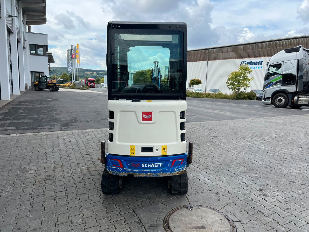 Terex TC16 / 2017 / 1.769h / Löffelpaket / Powertilt - Minigrävmaskin: bild 5 Terex TC16 / 2017 / 1.769h / Löffelpaket / Powertilt - Minigrävmaskin: bild 5