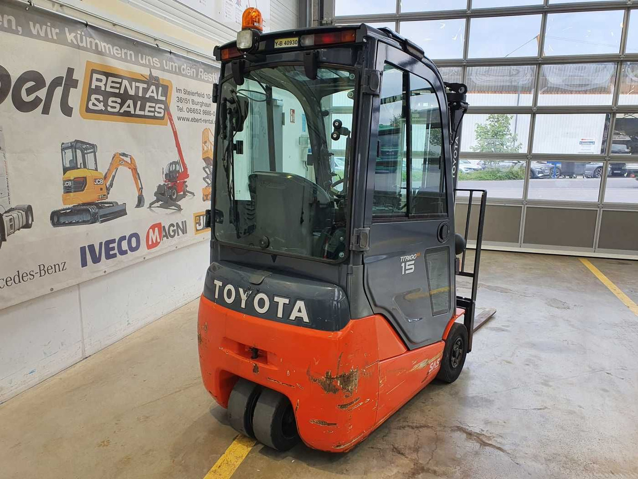 Toyota 8FBET15 / Batterie 07/2023 / HH: 4.3m! / 2.849h - Eltruck: bild 4 Toyota 8FBET15 / Batterie 07/2023 / HH: 4.3m! / 2.849h - Eltruck: bild 4