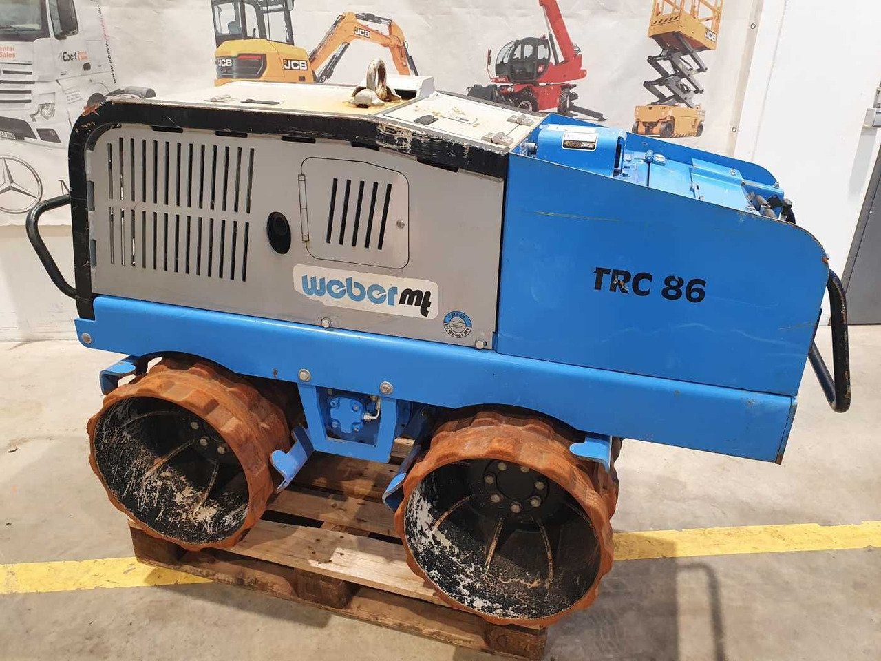 Weber TRC 86 Grabenwalze / 2020 / Funk / nur 112h - Små asfaltvältar: bild 2 Weber TRC 86 Grabenwalze / 2020 / Funk / nur 112h - Små asfaltvältar: bild 2
