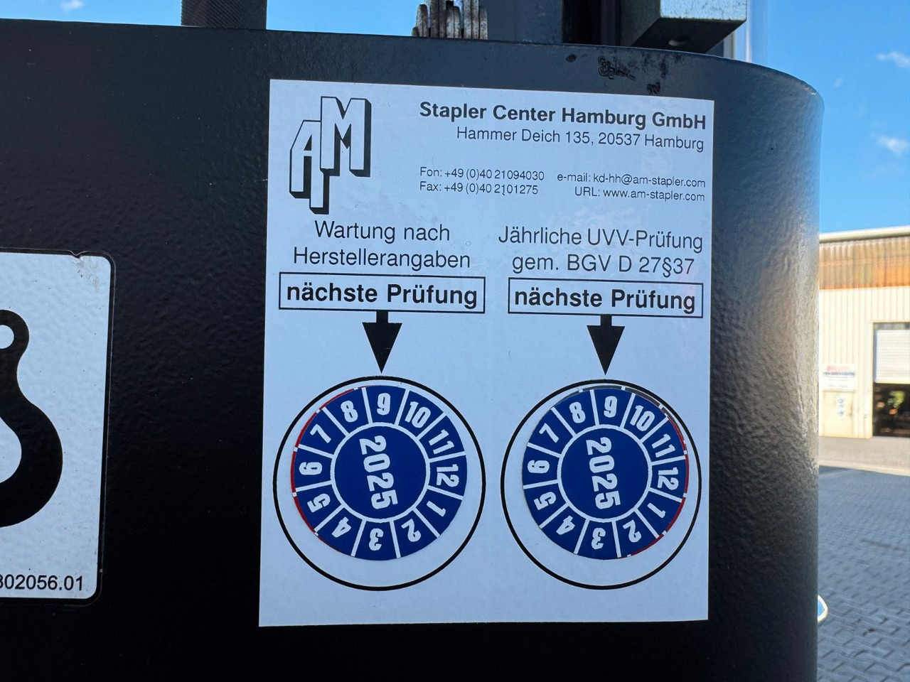 Staplare Yale MS 12 AC / Triplex: 4m! / nur 180h! / 2014: bild 12 Staplare Yale MS 12 AC / Triplex: 4m! / nur 180h! / 2014: bild 12