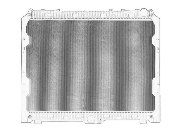 MERCEDES-BENZ OE Cooling Radiator A9615002700 - Kylare för Lastbil: bild 2 MERCEDES-BENZ OE Cooling Radiator A9615002700 - Kylare för Lastbil: bild 2