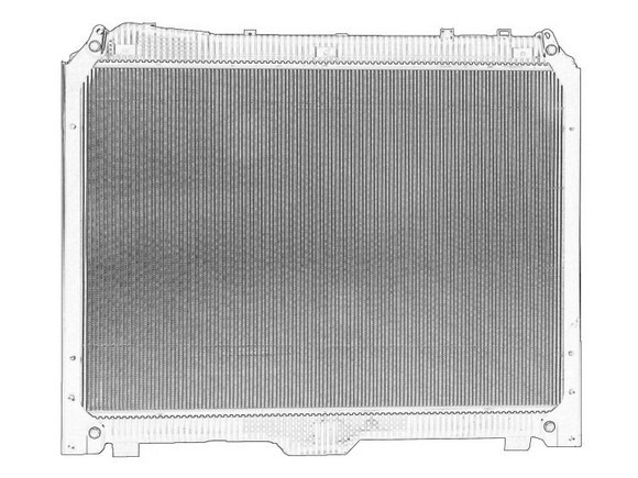 MERCEDES-BENZ OE Cooling Radiator A9615002700 - Kylare för Lastbil: bild 1 MERCEDES-BENZ OE Cooling Radiator A9615002700 - Kylare för Lastbil: bild 1