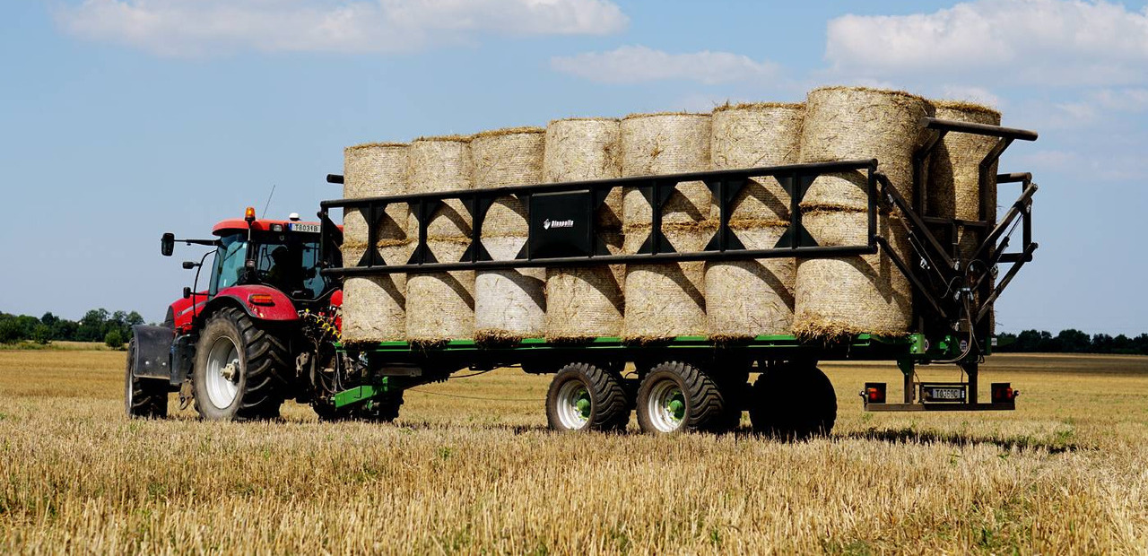 Dinapolis bale trailer 20t, RPP-9000 - Flakvagn för lantbruk: bild 2 Dinapolis bale trailer 20t, RPP-9000 - Flakvagn för lantbruk: bild 2