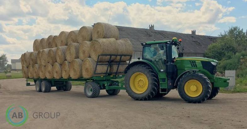 Dinapolis bale trailer RP-10500, 14 t - Flakvagn för lantbruk: bild 2 Dinapolis bale trailer RP-10500, 14 t - Flakvagn för lantbruk: bild 2