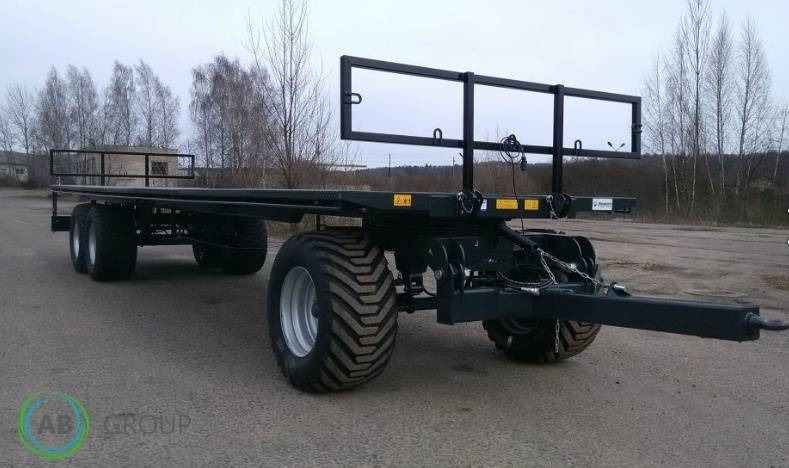 Dinapolis bale trailer RP-10500, 14 t - Flakvagn för lantbruk: bild 1 Dinapolis bale trailer RP-10500, 14 t - Flakvagn för lantbruk: bild 1