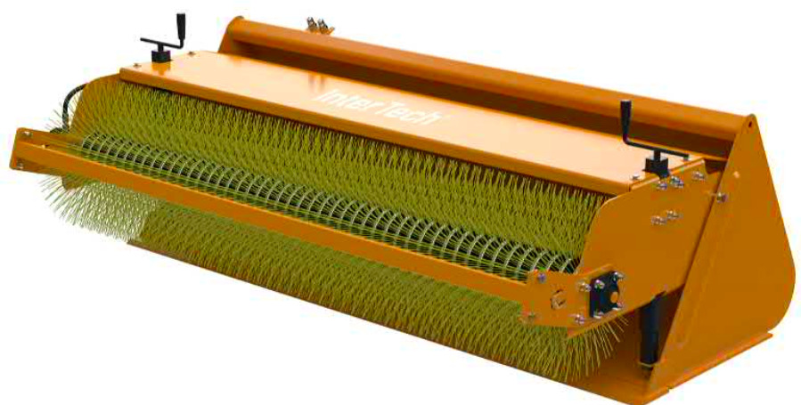 Inter-Tech bucket with brush 1,8 m, OZ07 - Sopaggregat för Utility/ Specialfordon: bild 1 Inter-Tech bucket with brush 1,8 m, OZ07 - Sopaggregat för Utility/ Specialfordon: bild 1