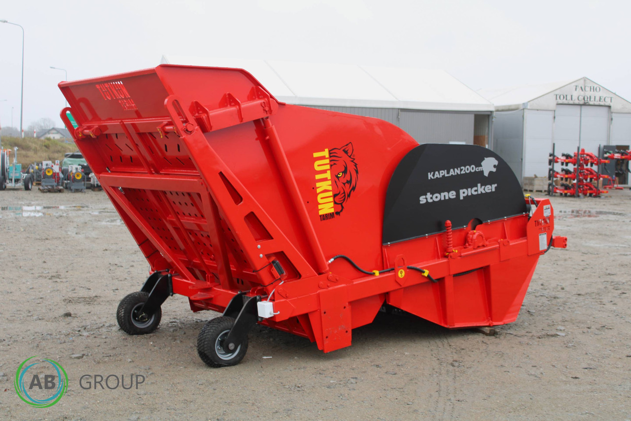 Stone picker Tutkun Kaplan 2 m - Maskin för jordbearbetning: bild 4 Stone picker Tutkun Kaplan 2 m - Maskin för jordbearbetning: bild 4