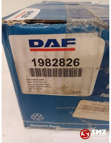 DAF Remblokkenset DAF - Bromsbelägg för Lastbil: bild 3 DAF Remblokkenset DAF - Bromsbelägg för Lastbil: bild 3