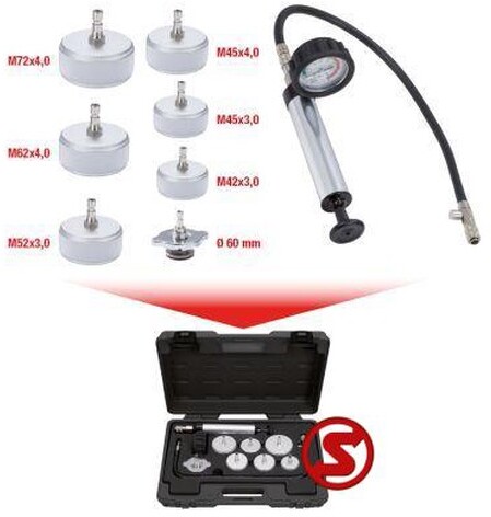 Diversen Koelsysteem tester truck 9dlg - Bilverktyg: bild 2 Diversen Koelsysteem tester truck 9dlg - Bilverktyg: bild 2