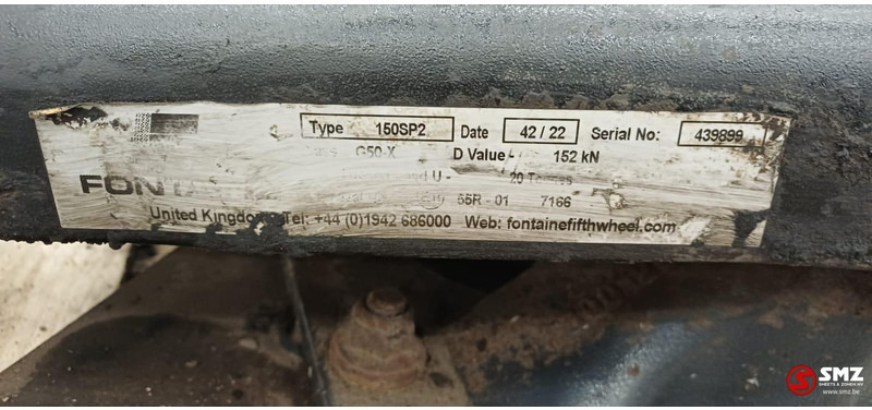 Diversen Occ koppelschotel 150SP2 Fontaine - Vändskivekoppling för Lastbil: bild 5 Diversen Occ koppelschotel 150SP2 Fontaine - Vändskivekoppling för Lastbil: bild 5