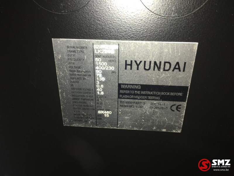 Leasa Hyundai Stroomgroep Hyundai 100KVA HHDD100 Hyundai Stroomgroep Hyundai 100KVA HHDD100: bild 9