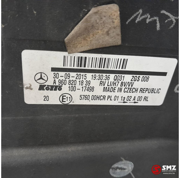 Mercedes-Benz Occ koplamp links Mercedes - Strålkastare för Lastbil: bild 3 Mercedes-Benz Occ koplamp links Mercedes - Strålkastare för Lastbil: bild 3