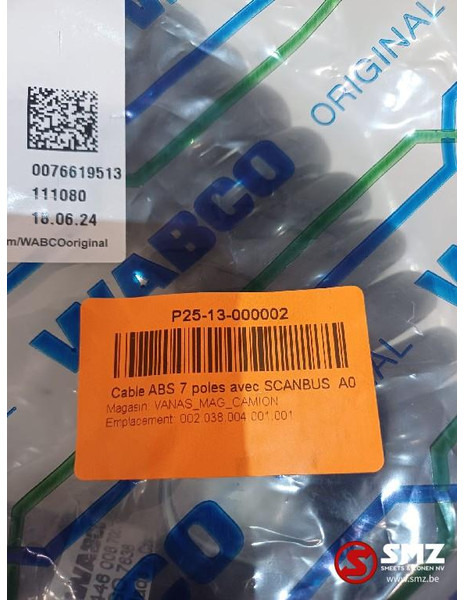 Scania Abs aansluitkabel Scania - Kablar/ Ledningar för Lastbil: bild 5 Scania Abs aansluitkabel Scania - Kablar/ Ledningar för Lastbil: bild 5
