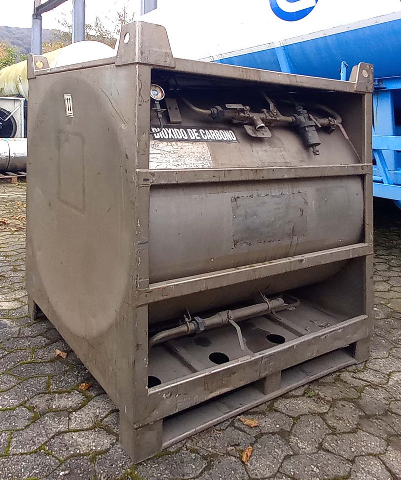 Tankcontainer AGA CRYO Gas pallet tank used for oxygen LOX argon LAR nitrogen vessel N2O, CO2, O2, N2: bild 6