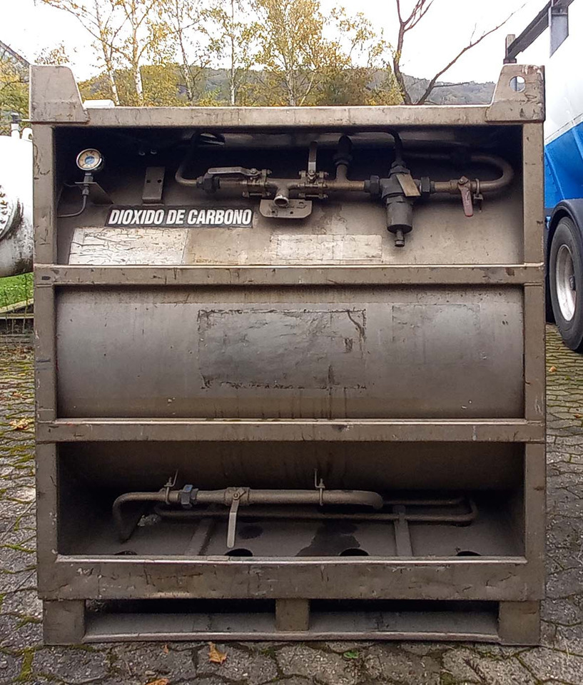 AGA CRYO Gas pallet tank used for oxygen LOX argon LAR nitrogen vessel N2O, CO2, O2, N2 - Tankcontainer: bild 1 AGA CRYO Gas pallet tank used for oxygen LOX argon LAR nitrogen vessel N2O, CO2, O2, N2 - Tankcontainer: bild 1